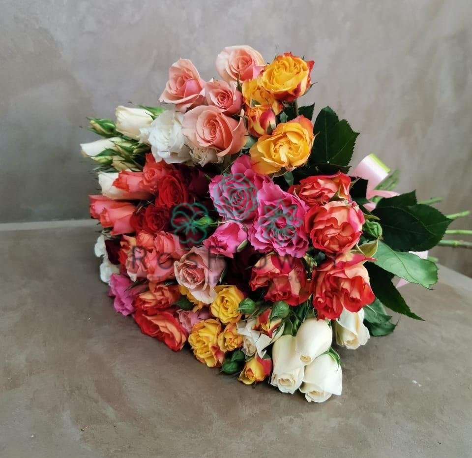 Букет цветов из: Розы в Геленджике