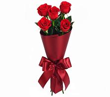 Букет 5 Красных роз Эдлесс Лав в Геленджике