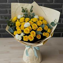 Букет цветов из:  Розы #REPLACE_PRED# Геленджике