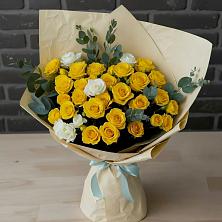 Букет цветов из:  Розы в Геленджике