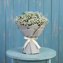 Букет цветов из:  Гипсофила в Геленджике
