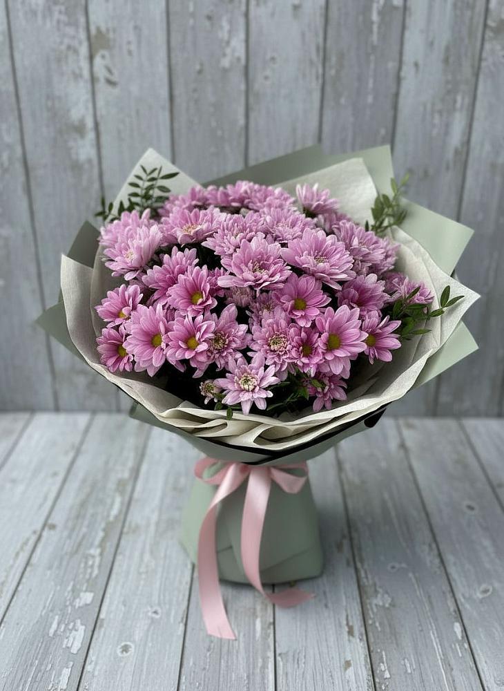 Букет цветов из: Хризантемы в Геленджике