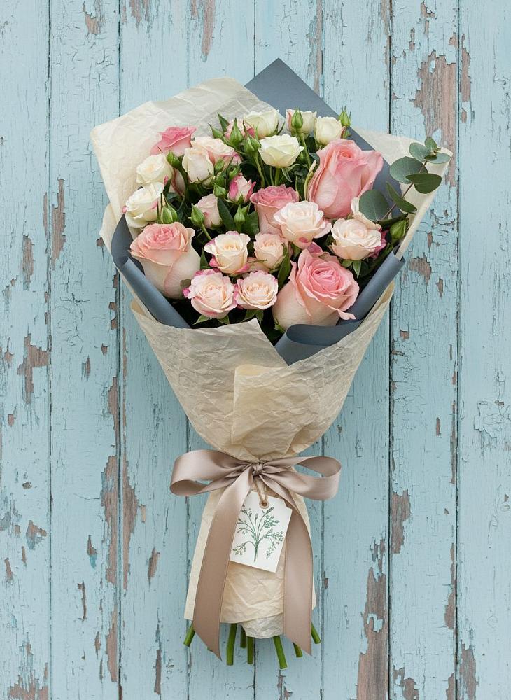 Букет цветов из: Розы в Геленджике