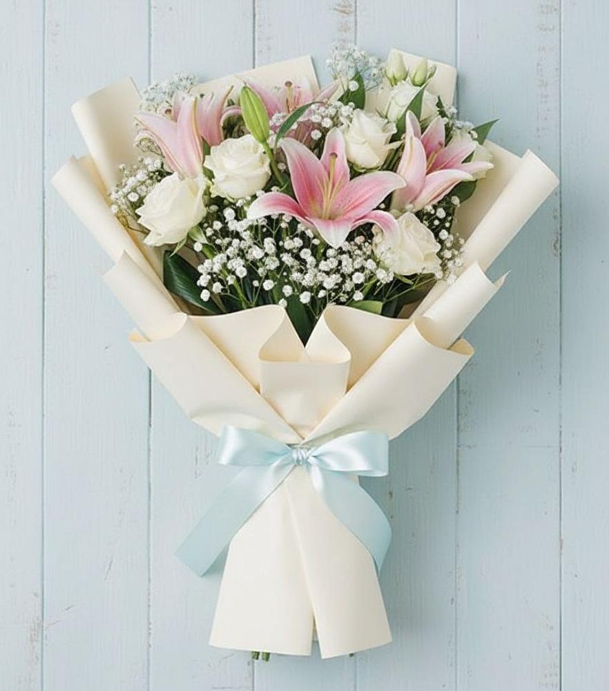 Букет цветов из: Лилии в Геленджике