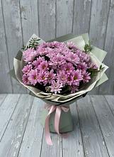 Букет цветов из:  Хризантемы в Геленджике