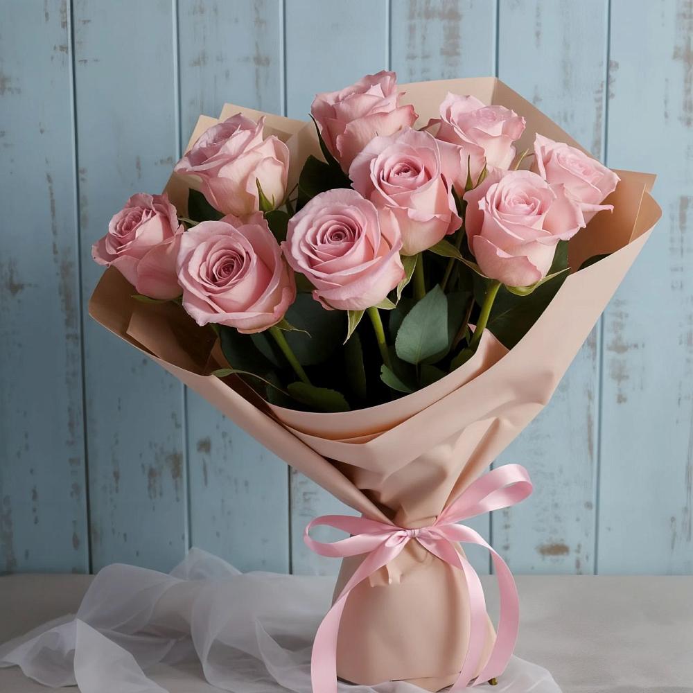 Букет цветов из: Розы в Геленджике