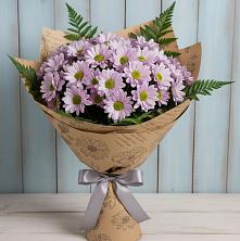 Букет цветов из:  Хризантемы в Геленджике