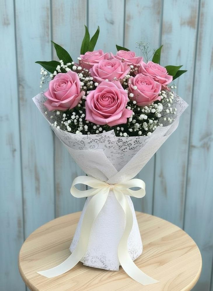 Букет цветов из: Розы в Геленджике