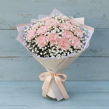 Букет цветов из:  Гвоздики в Геленджике