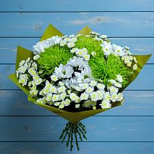 Букет цветов из:  Хризантемы в Геленджике