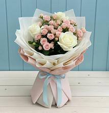 Букет цветов из:  Розы в Геленджике