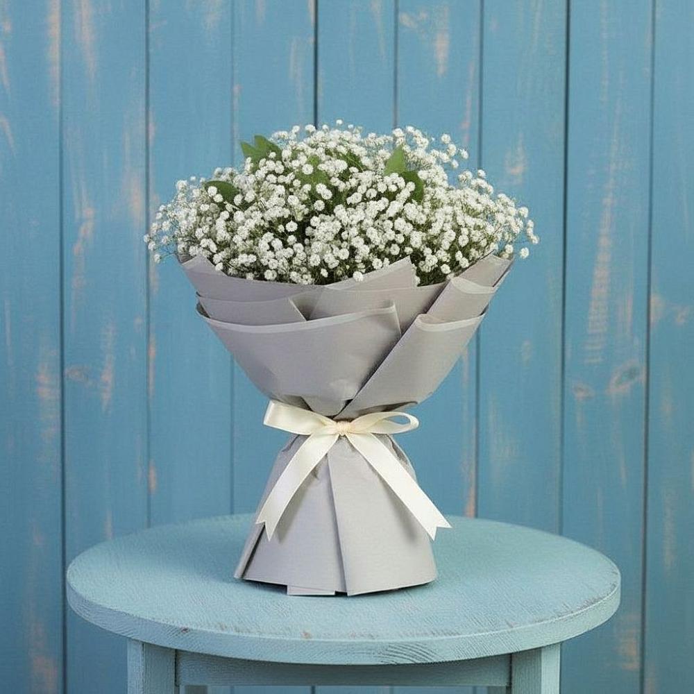 Букет цветов из: Гипсофила в Геленджике