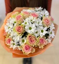 Букет нежные цвета