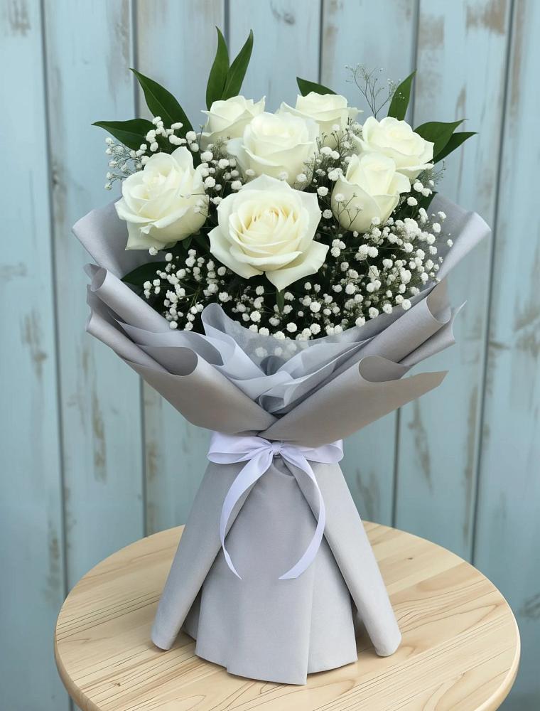 Букет цветов из: Розы в Геленджике