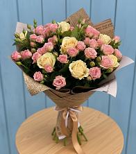 Букет цветов из:  Розы в Геленджике