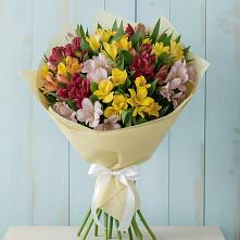 Букет цветов из:  Альстромерии в Геленджике