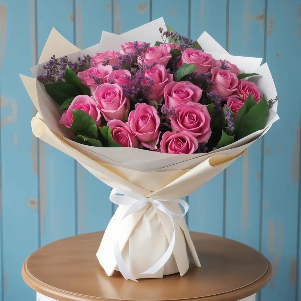 Букет цветов из: Розы в Геленджике