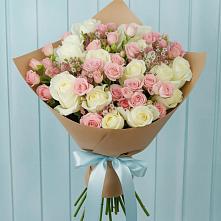 Букет цветов из:  Розы в Геленджике